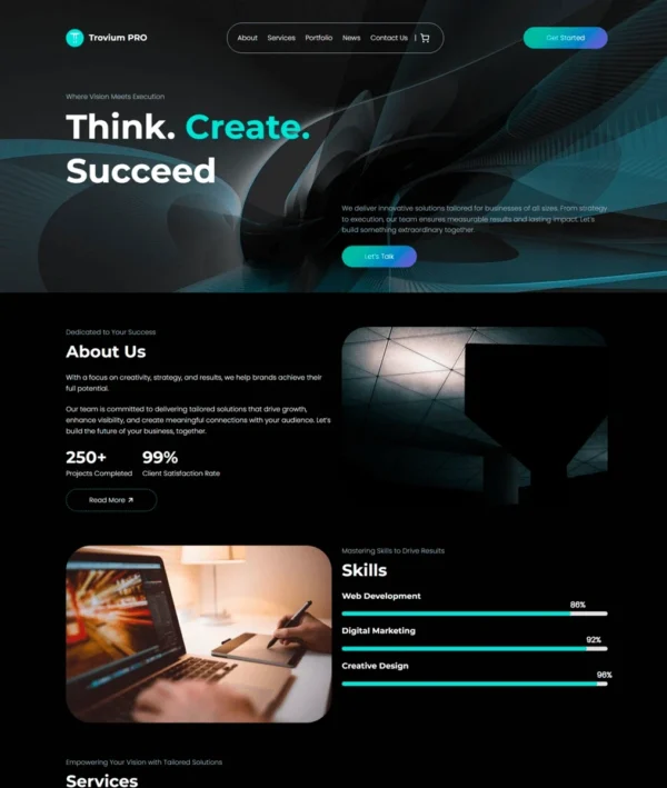 Trovium Wordpress Theme